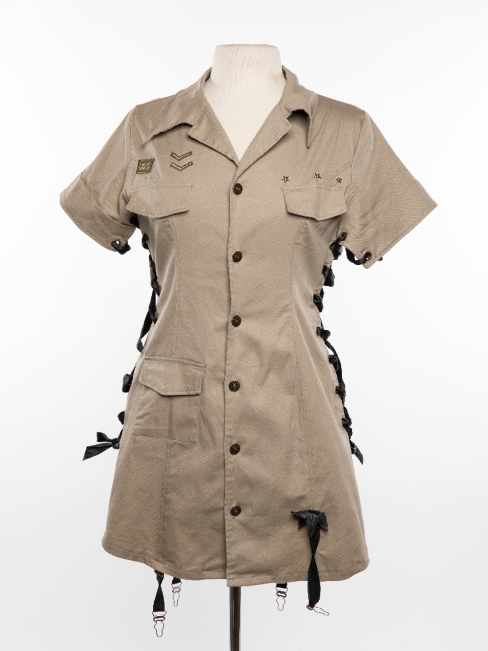 Leg Avenue USO Womens Costume with lace up sides - Size Large